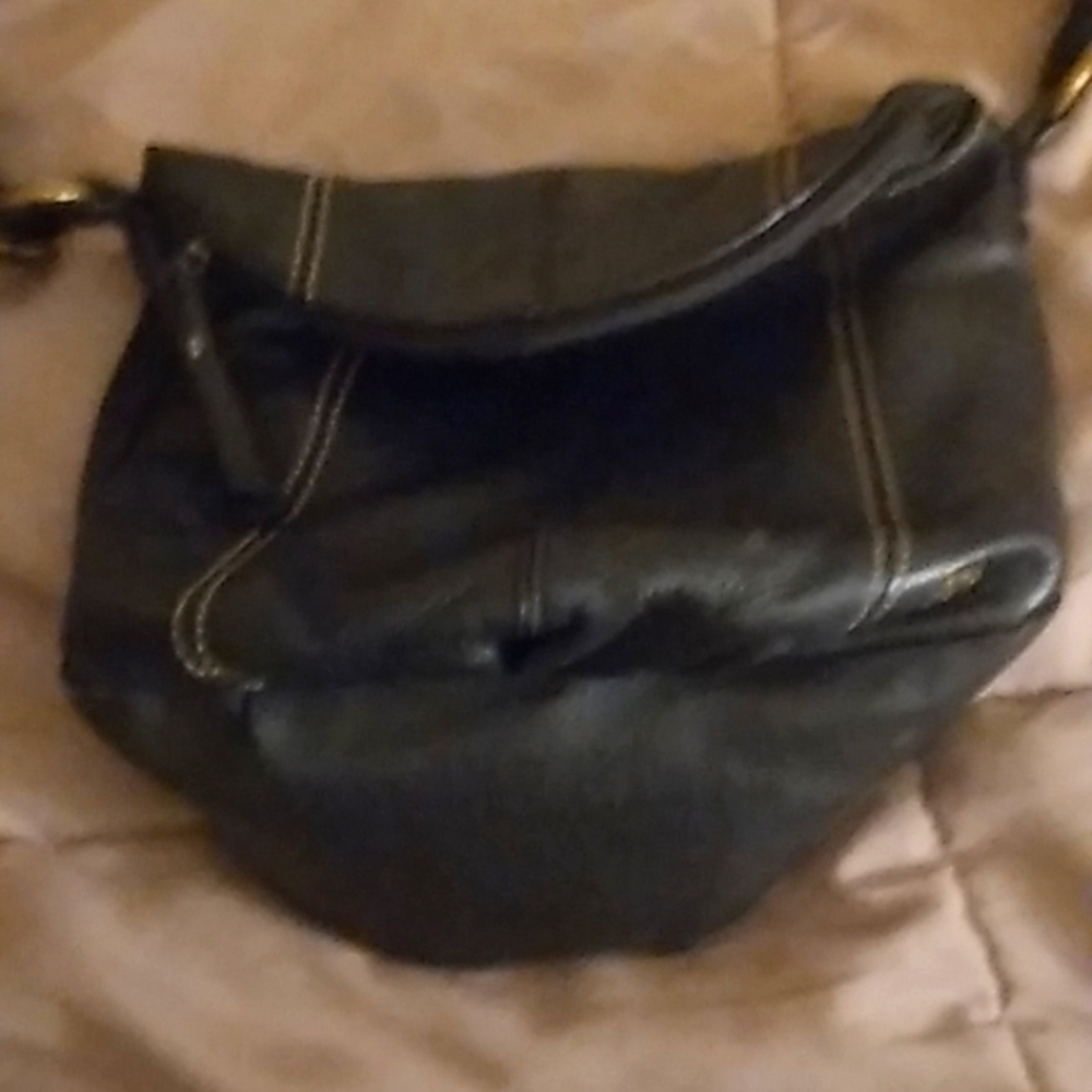 Sake vintage  leather  crossbody bag